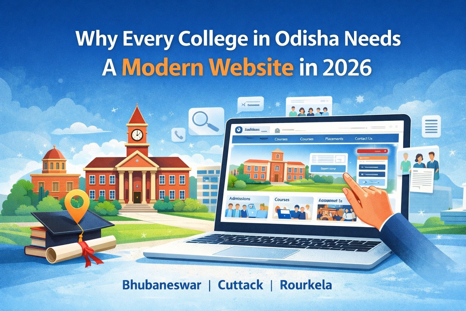 College Website Design in Odisha: Why Every College Needs a Modern Website in 2026