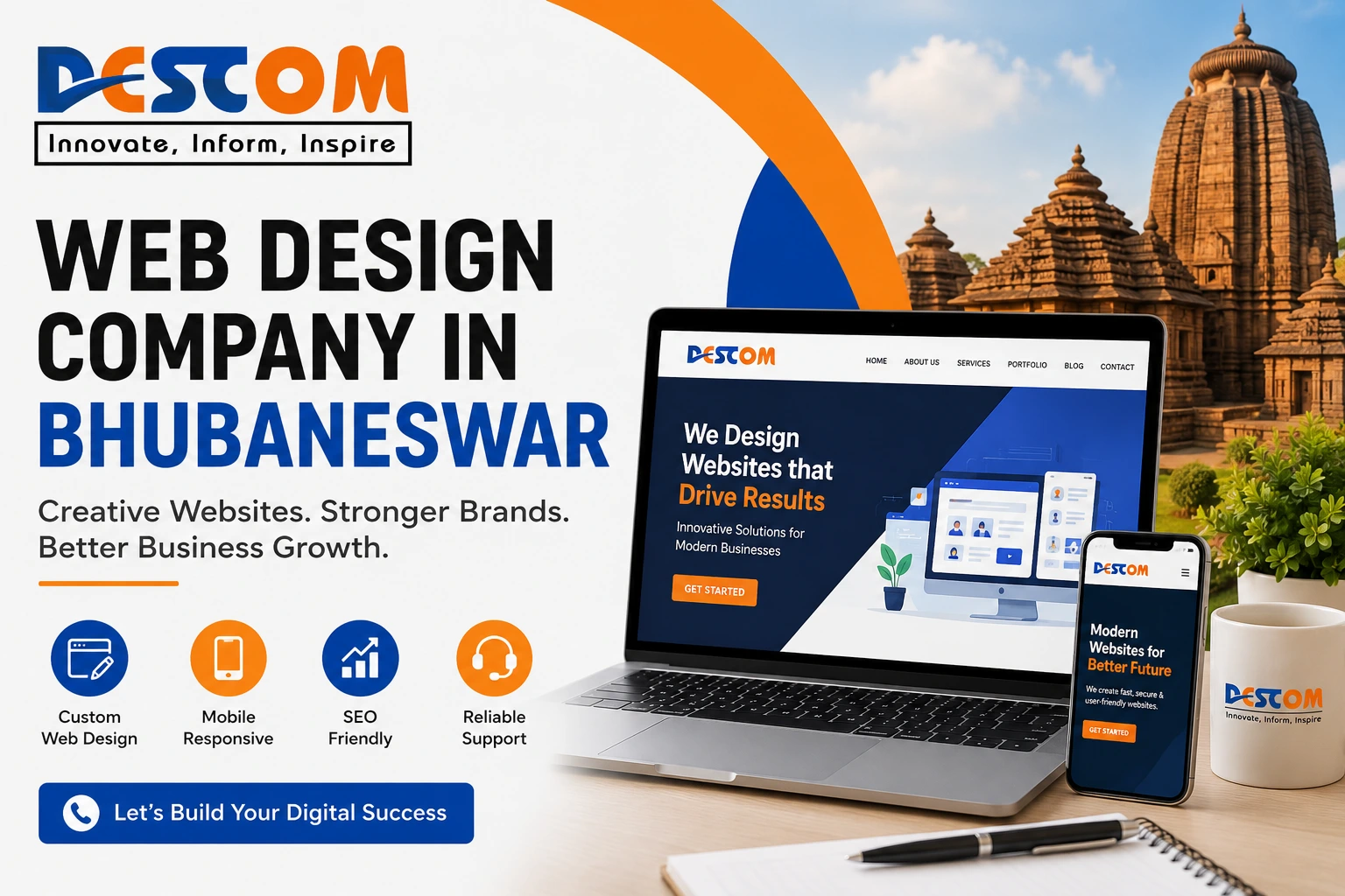 Web Design Company in Bhubaneswar: How to Choose the Right Website Partner for Your Business
